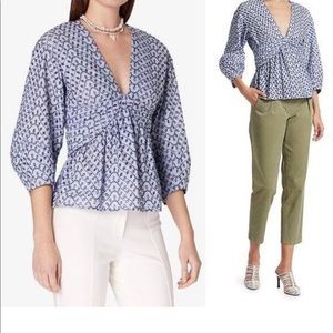 Derek Lam 10 Crosby Eyelet Blouse